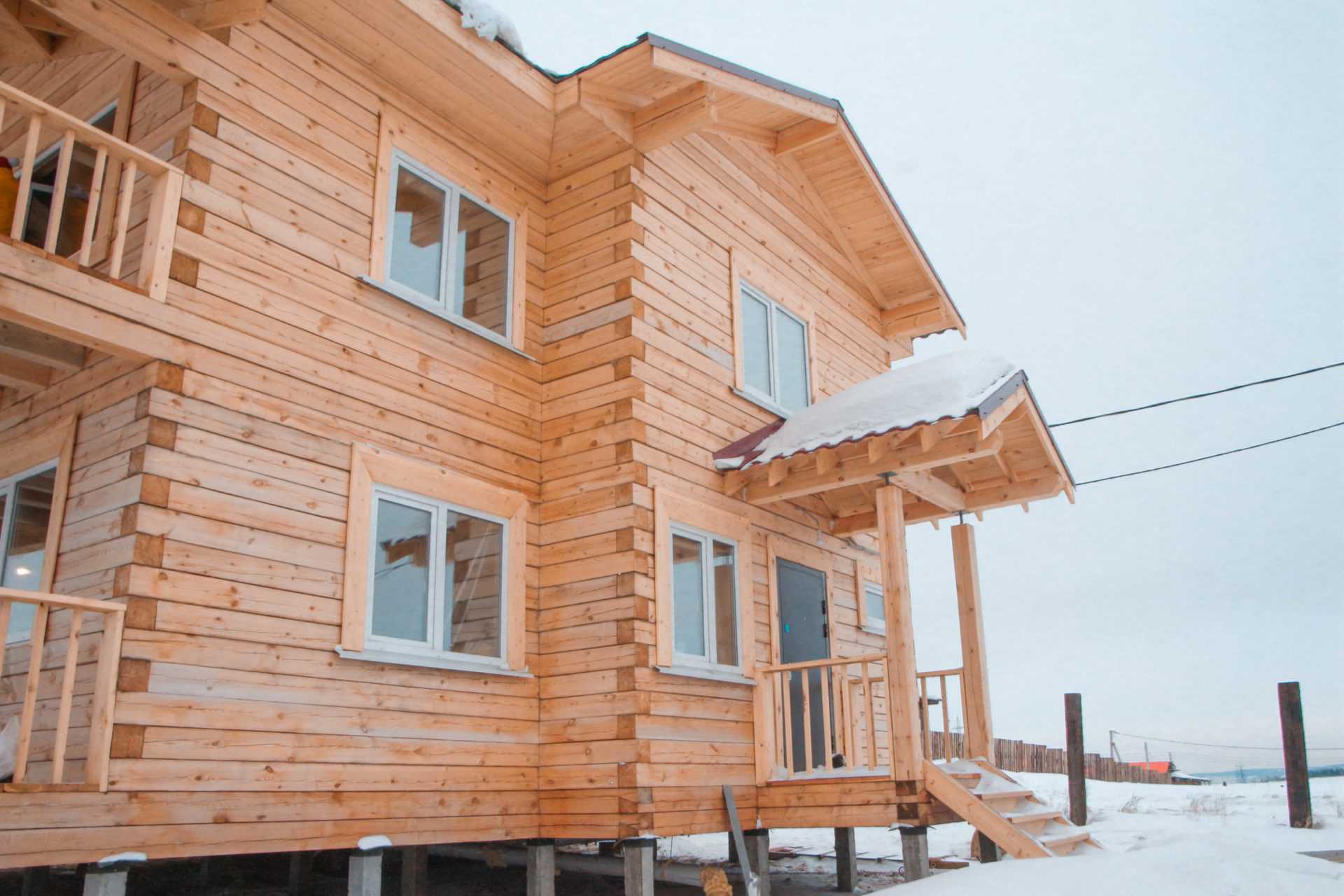 Проект дома Брусовой дом 2 этажа 155 м2 в Мамонах, 155 м², брус — миниатюра 8