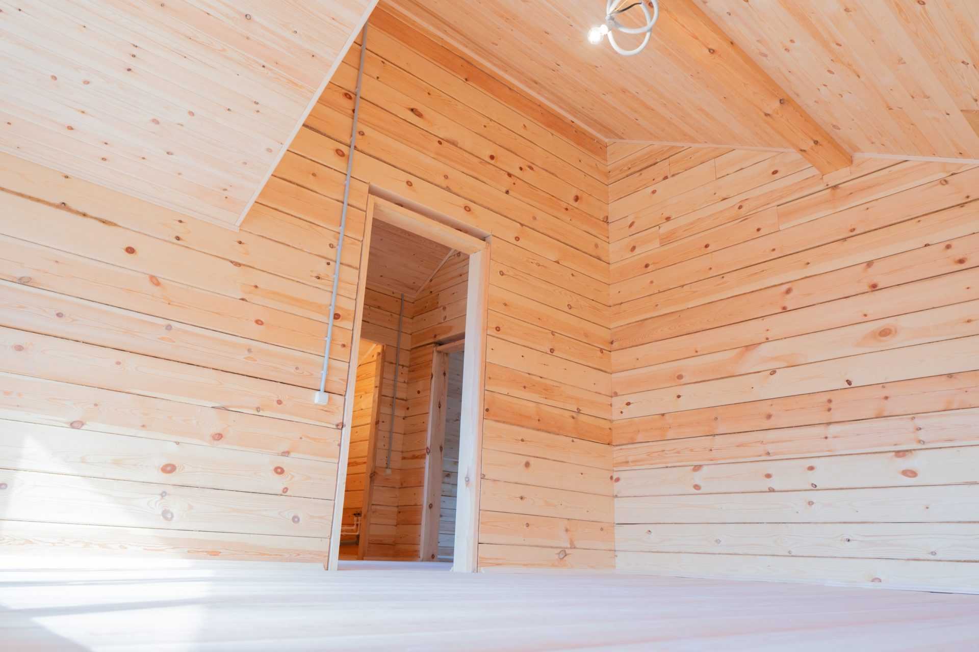 Проект дома Брусовой дом с баней 170 м2 в СНТ Политехник, 170 м², брус — миниатюра 2
