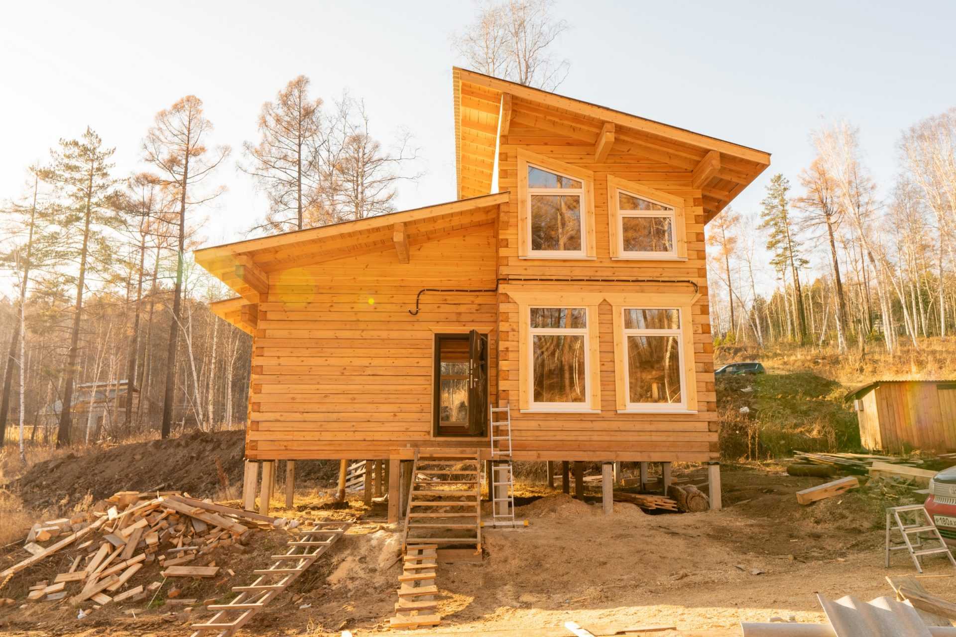 Проект дома Дом в два этажа 106 м2 на Байкальском тракте, 106 м², брус — миниатюра 12