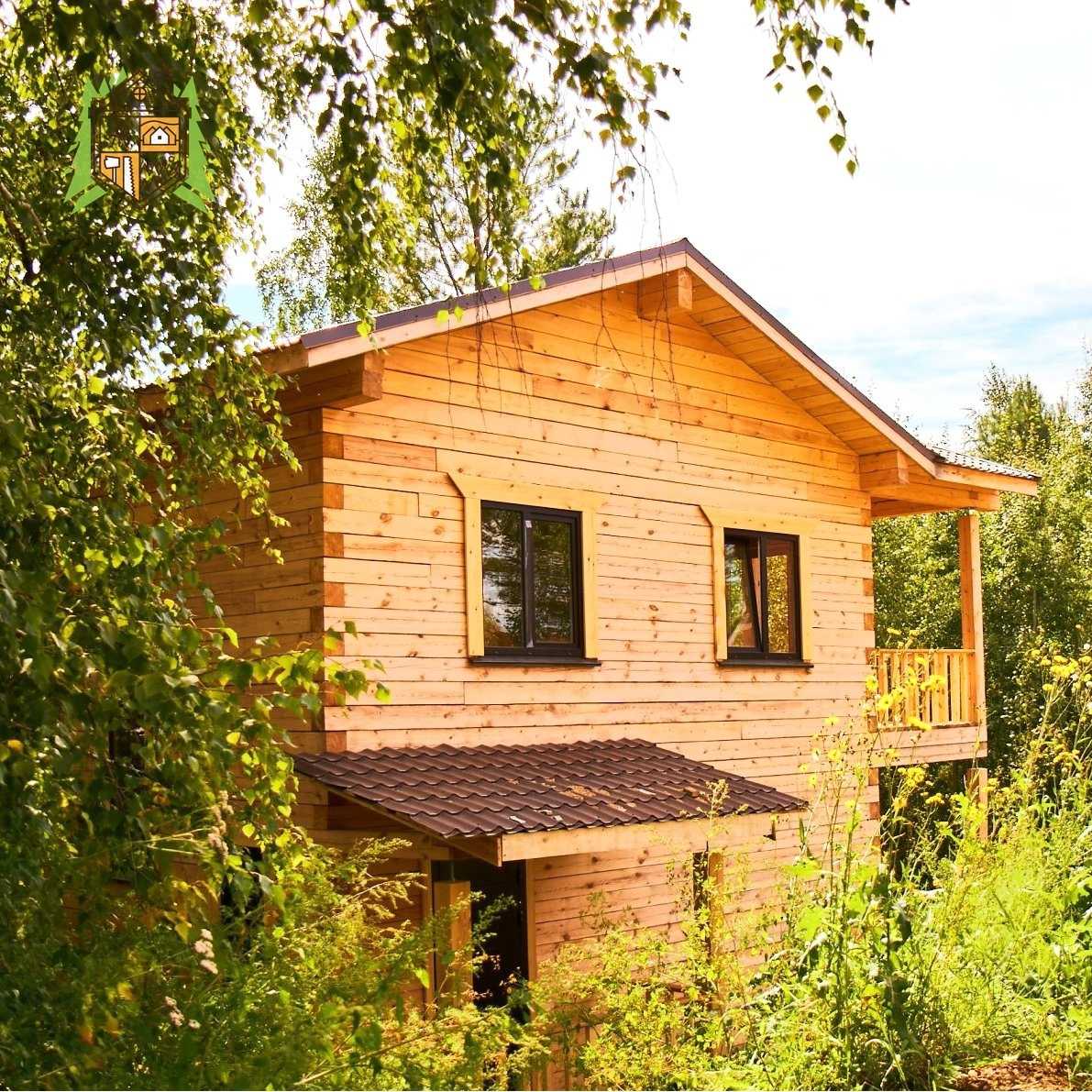 Проект дома Двухэтажный брусовой дом 98 м2 в мкр. Николов Посад, 98 м², брус — миниатюра 5