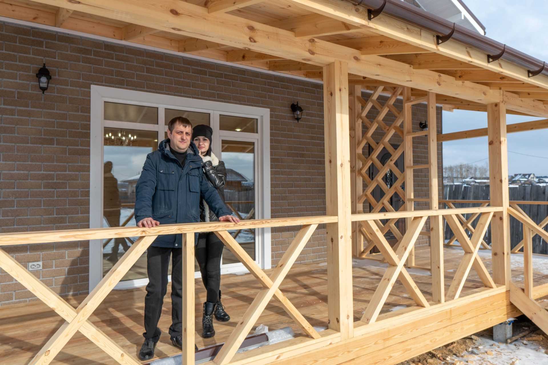Проект дома Каркасный дом под ключ 106 м2 в г. Шелехов — 106 м²