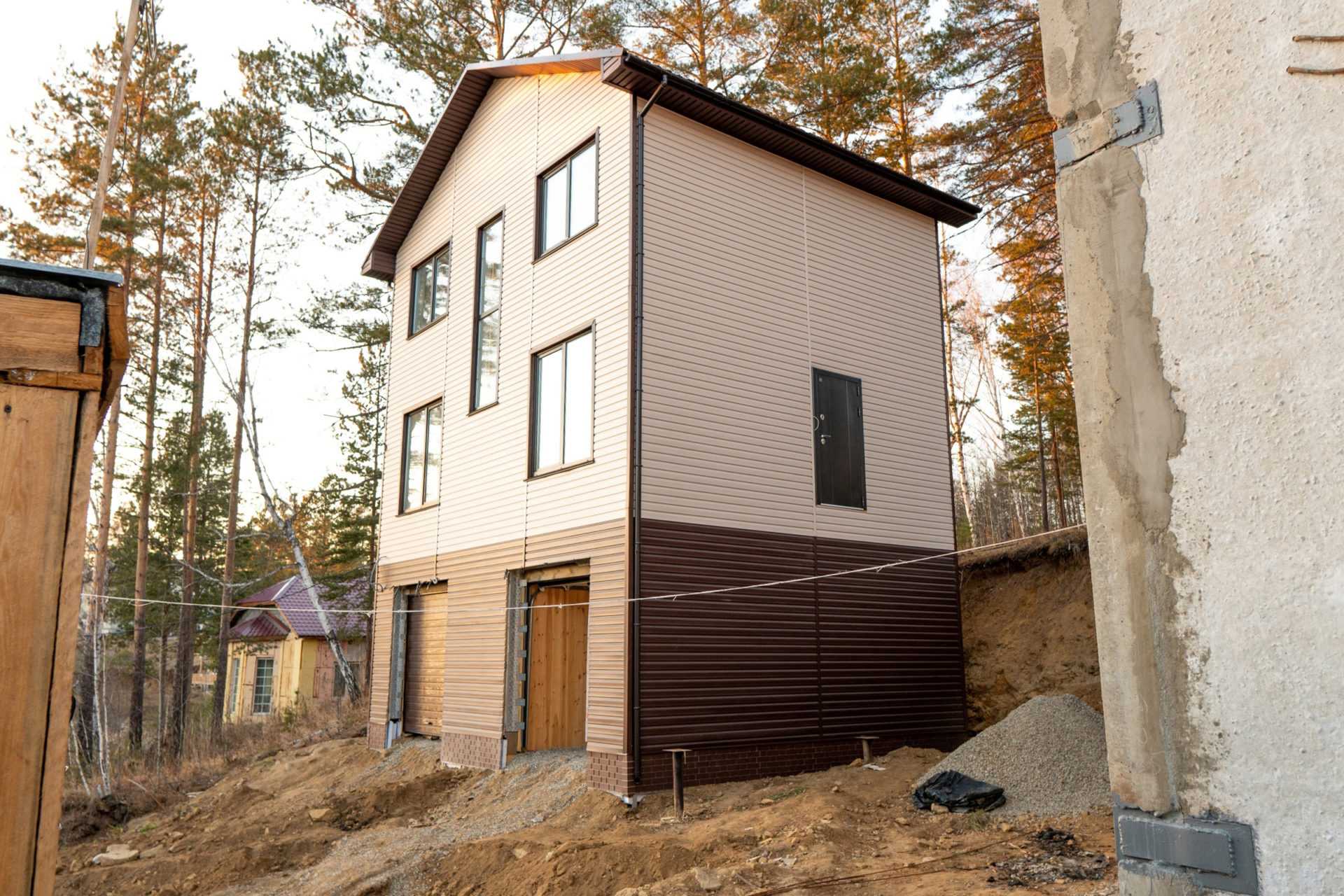 Проект дома Дом из ЛСТК 150 м2 в КП Изумрудный — 150 м²