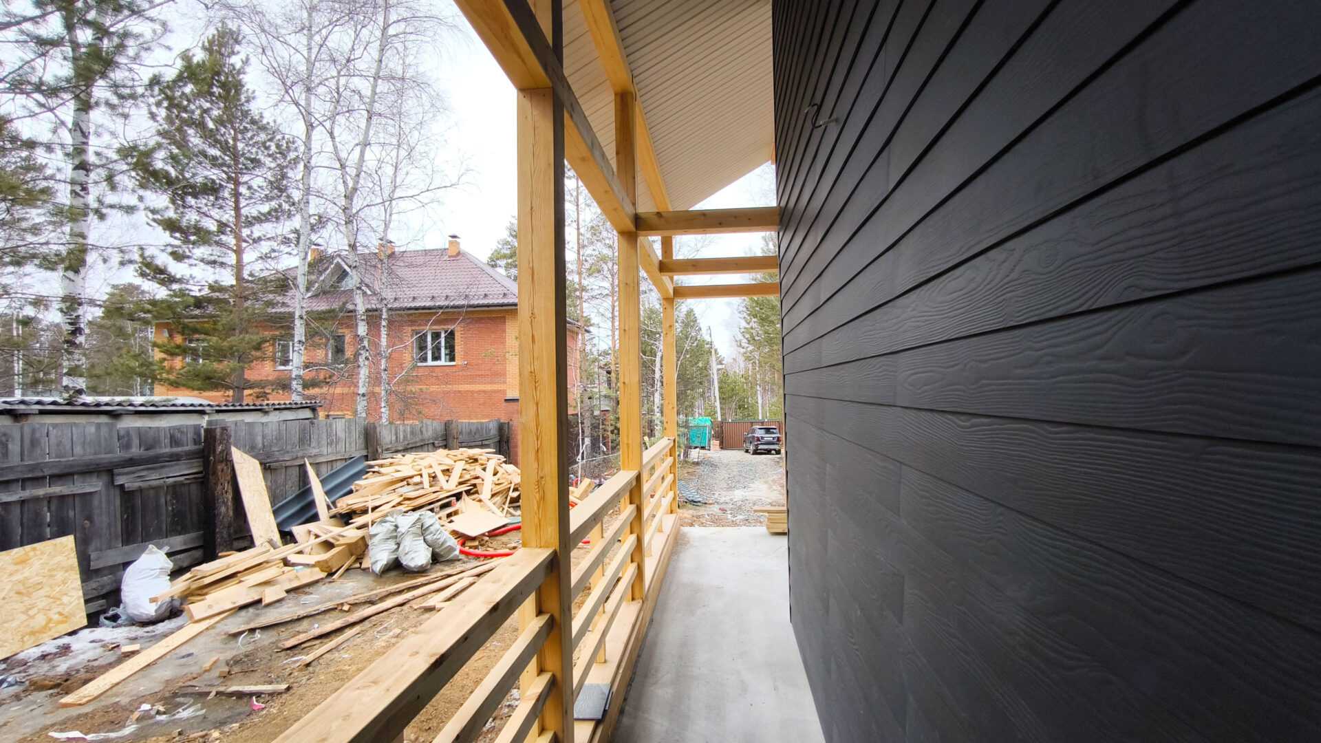 Проект дома Современный коттедж 130 м2 в СНТ Жаворонки, 130 м², брус — миниатюра 6